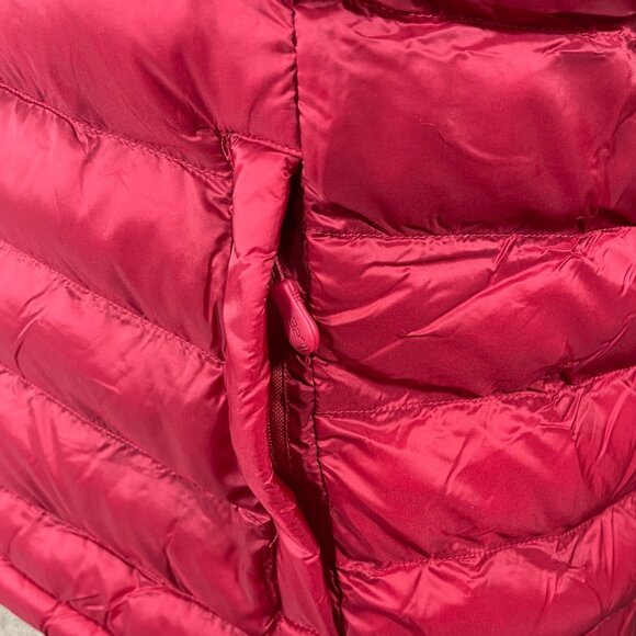 New 32 Degrees Packable Puffer Vest Red Size S Small Lightweight - Picture 4 of 7